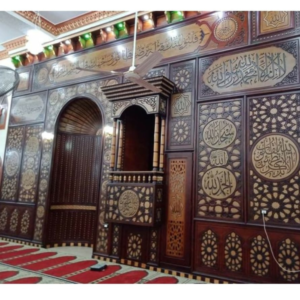 Mimbar Mihrab Masjid Ukir Jepara – Karya Seni Islami Bernuansa Klasik dan Mewah